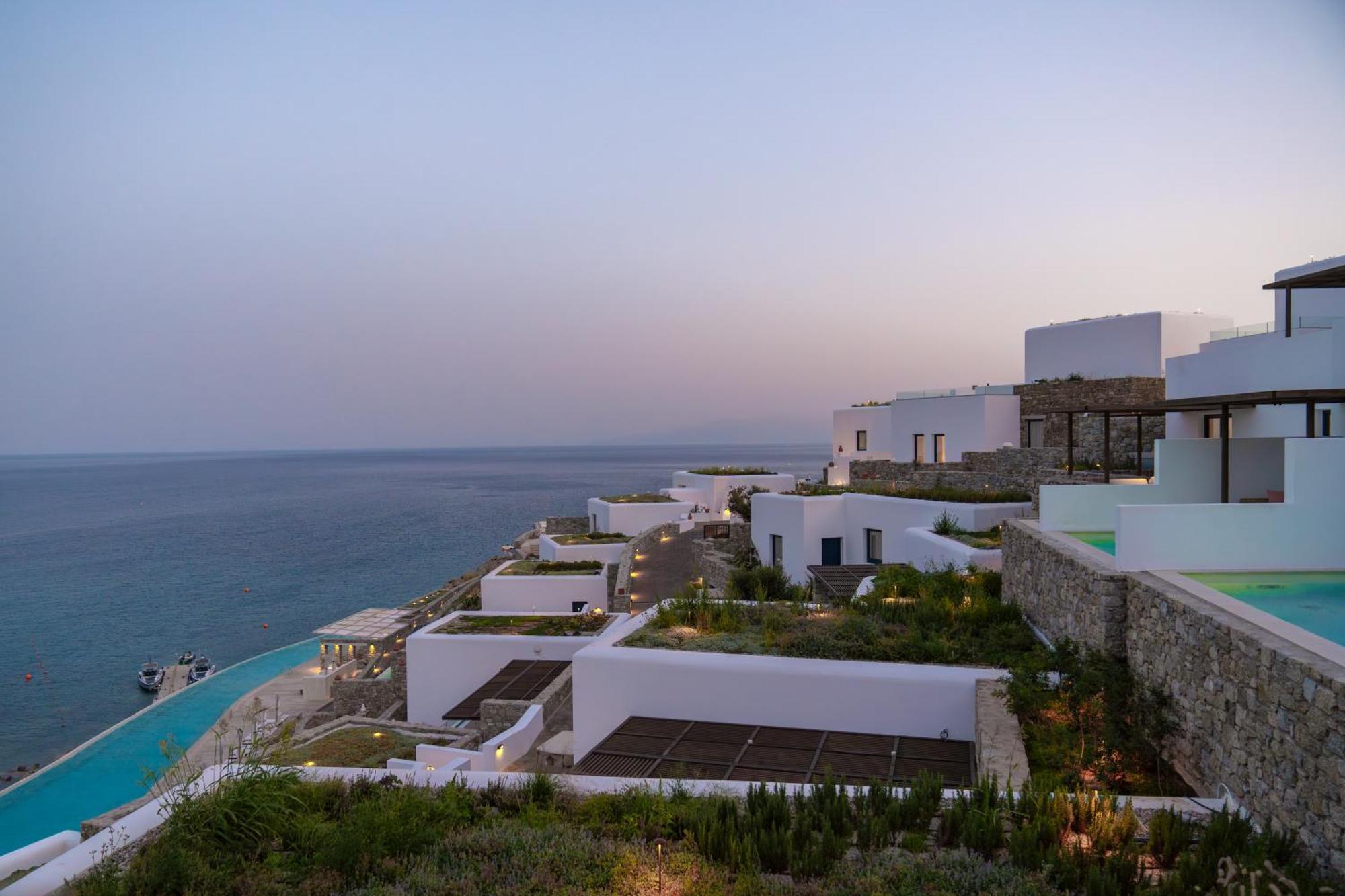 Cali Mykonos Hotell Kalafatis Eksteriør bilde