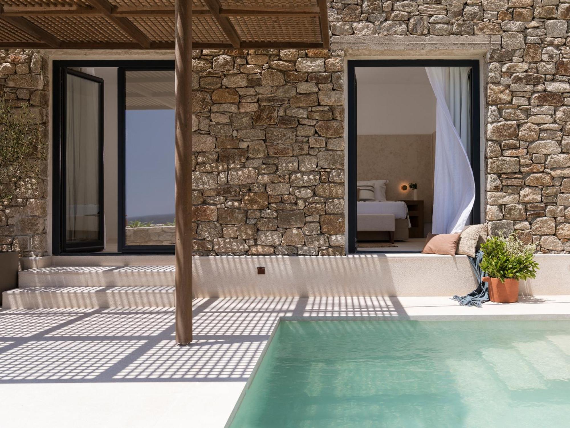 Cali Mykonos Hotell Kalafatis Eksteriør bilde