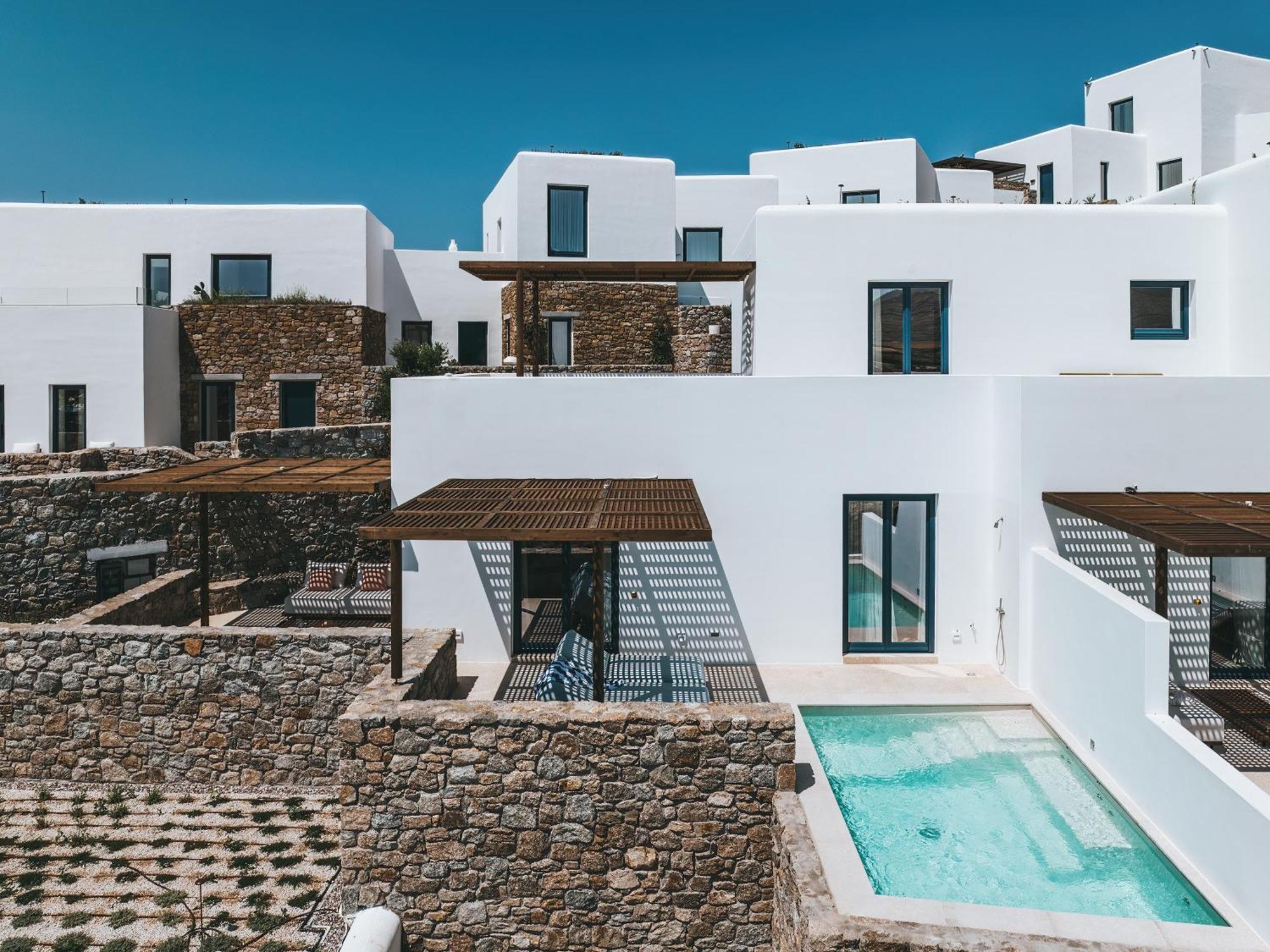 Cali Mykonos Hotell Kalafatis Eksteriør bilde