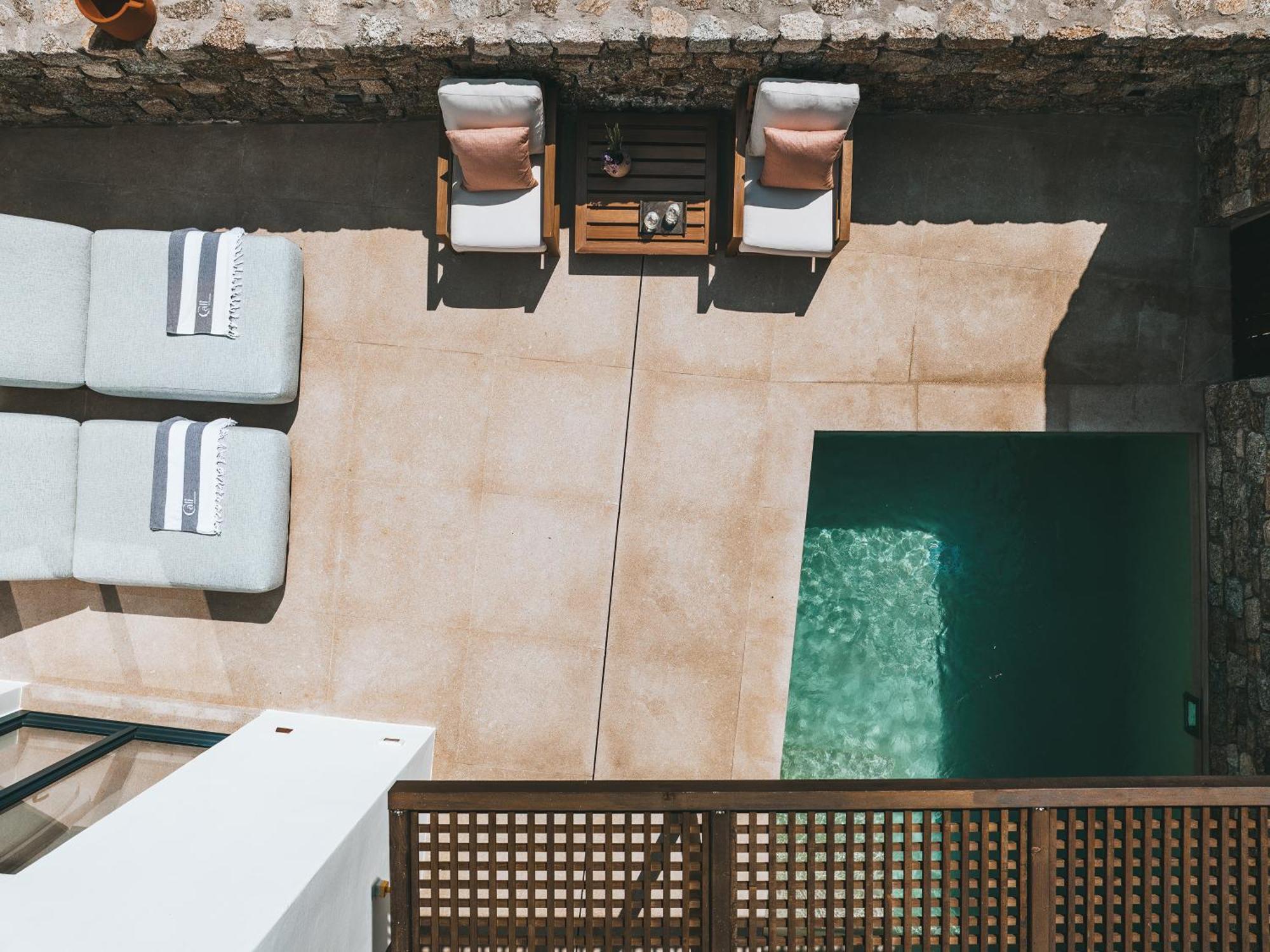 Cali Mykonos Hotell Kalafatis Eksteriør bilde