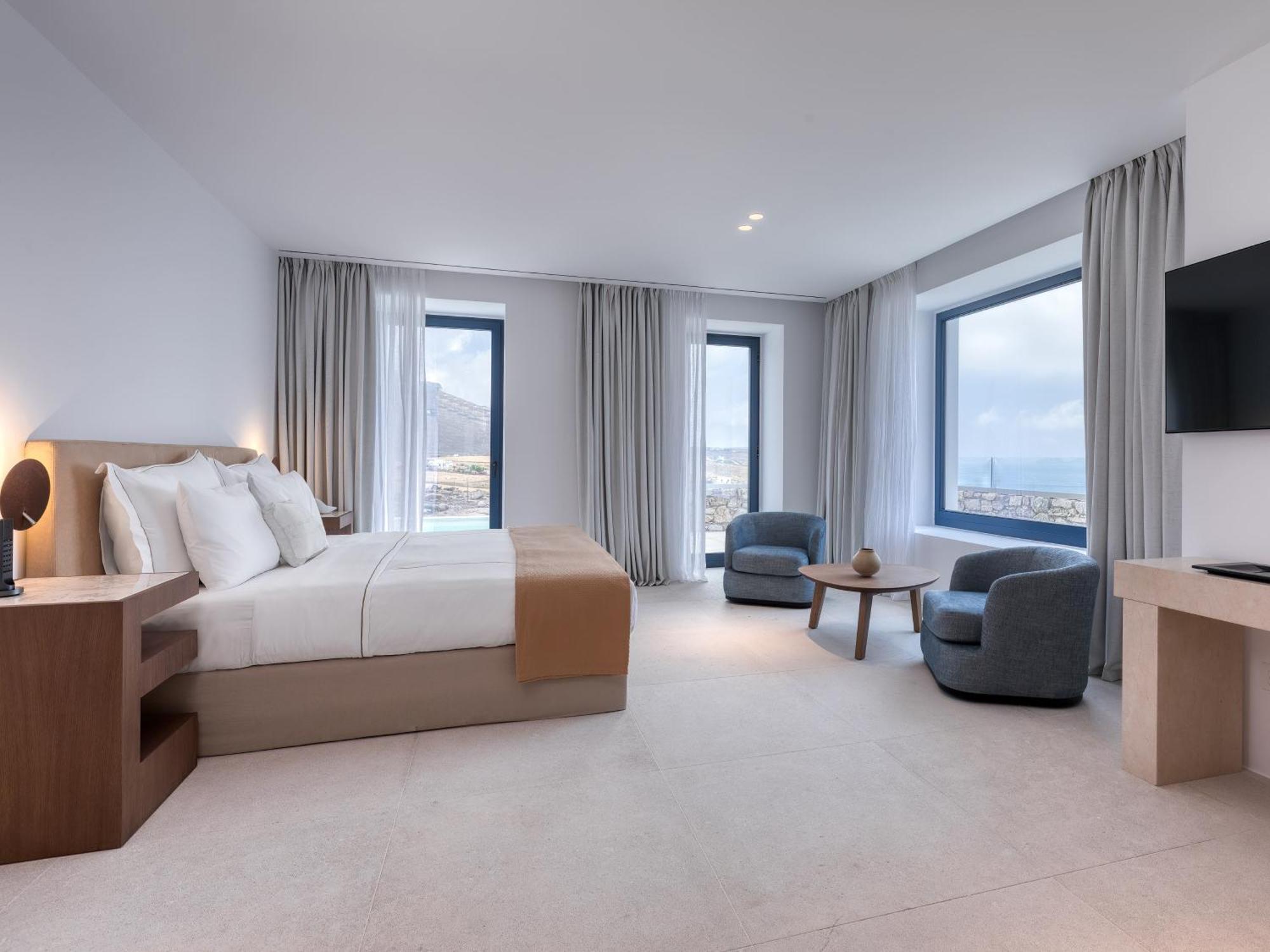 Cali Mykonos Hotell Kalafatis Eksteriør bilde