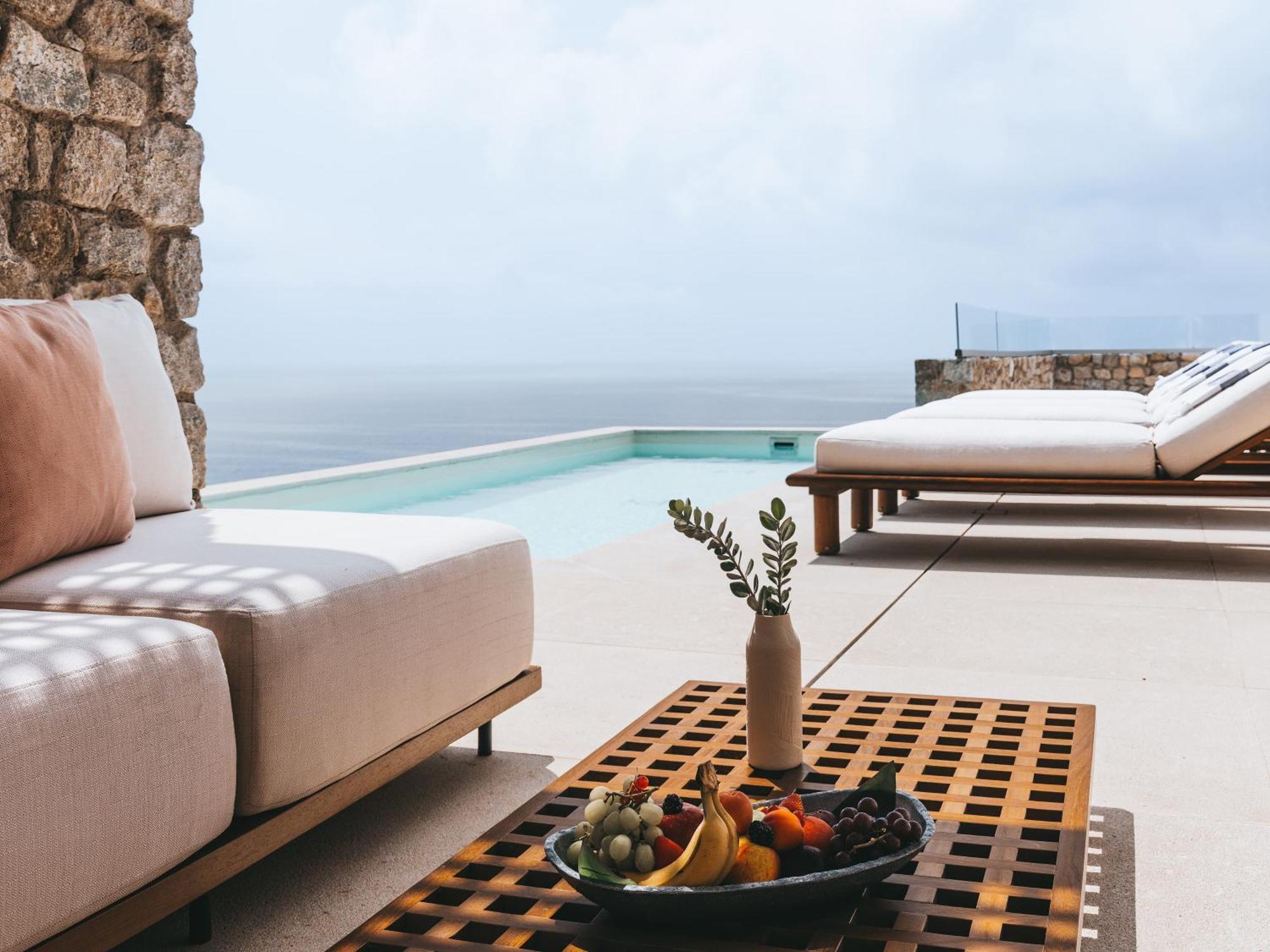 Cali Mykonos Hotell Kalafatis Eksteriør bilde