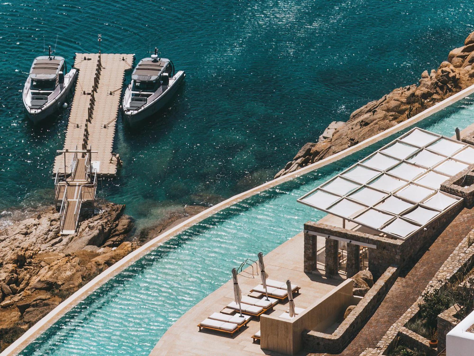 Cali Mykonos Hotell Kalafatis Eksteriør bilde