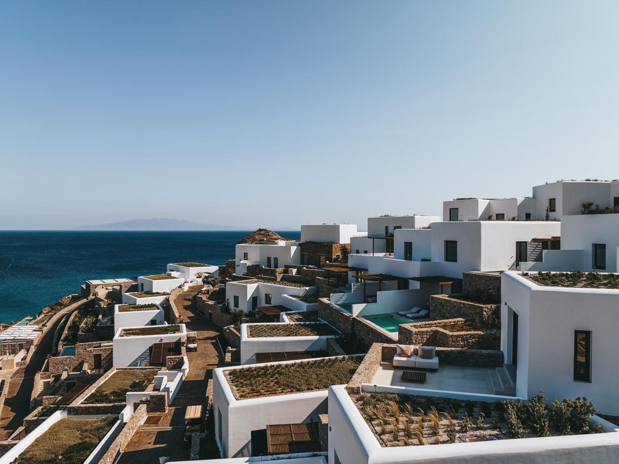 Cali Mykonos Hotell Kalafatis Eksteriør bilde
