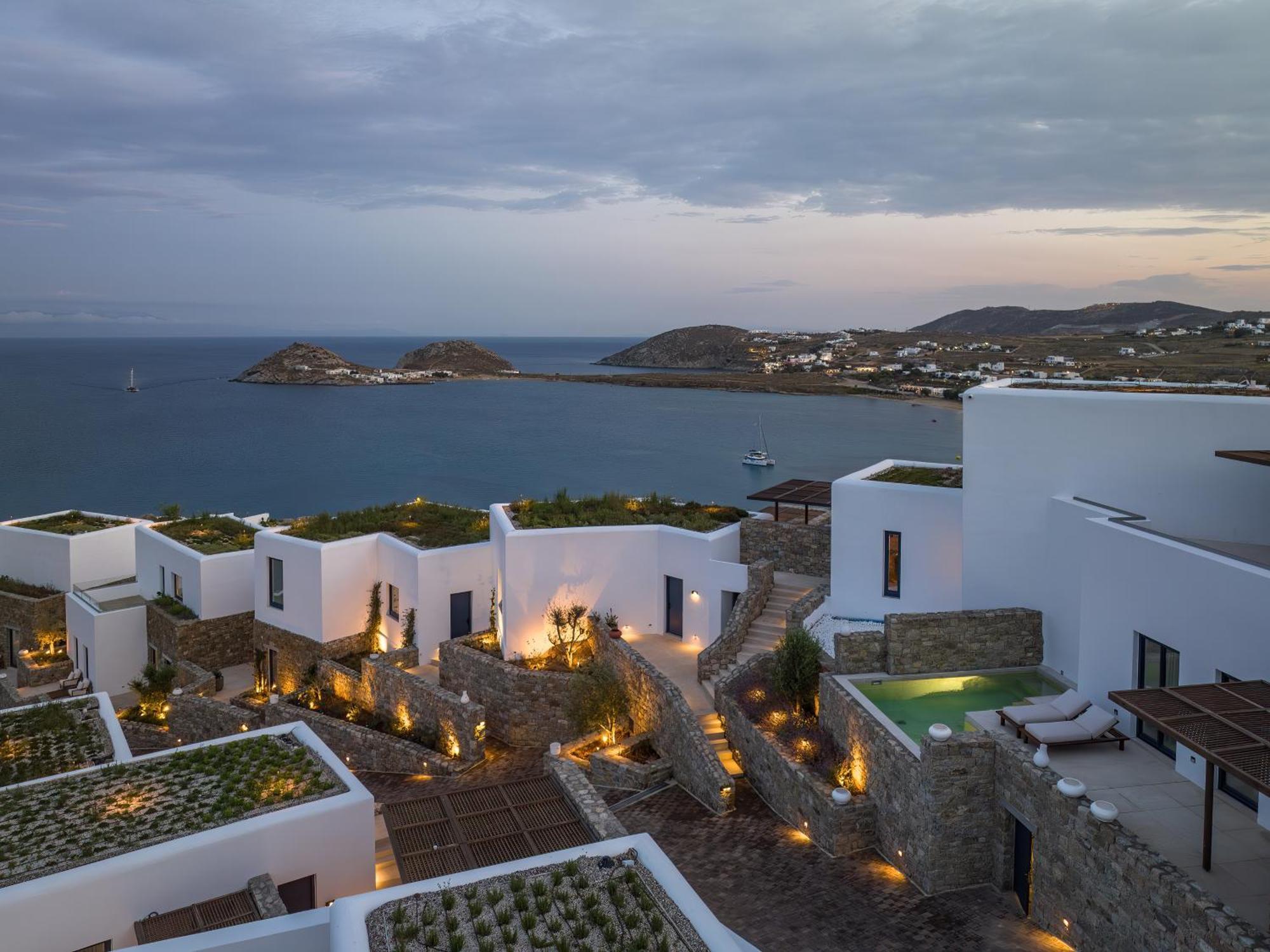 Cali Mykonos Hotell Kalafatis Eksteriør bilde