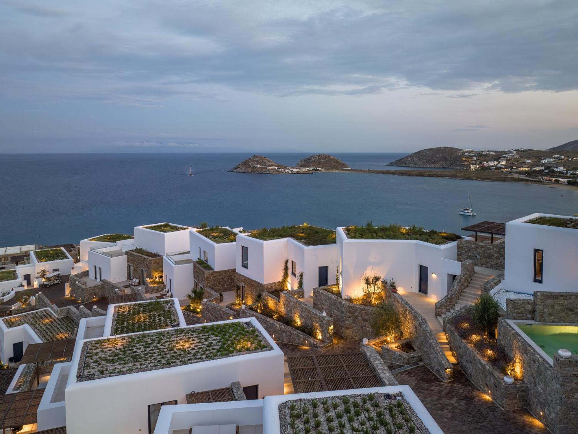 Cali Mykonos Hotell Kalafatis Eksteriør bilde