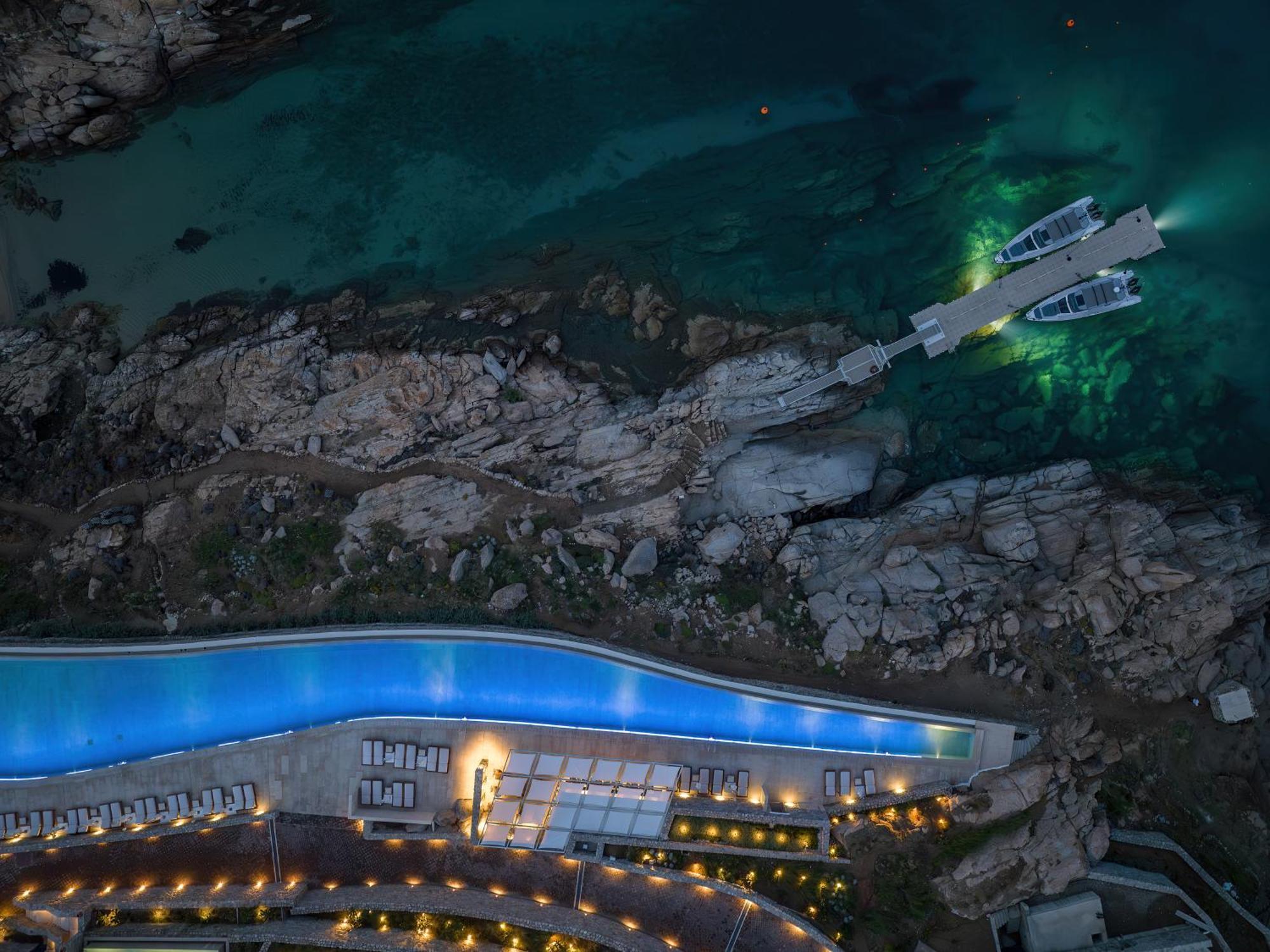Cali Mykonos Hotell Kalafatis Eksteriør bilde