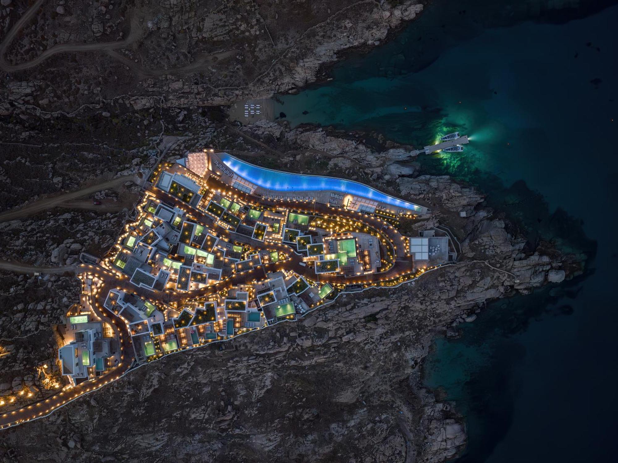 Cali Mykonos Hotell Kalafatis Eksteriør bilde
