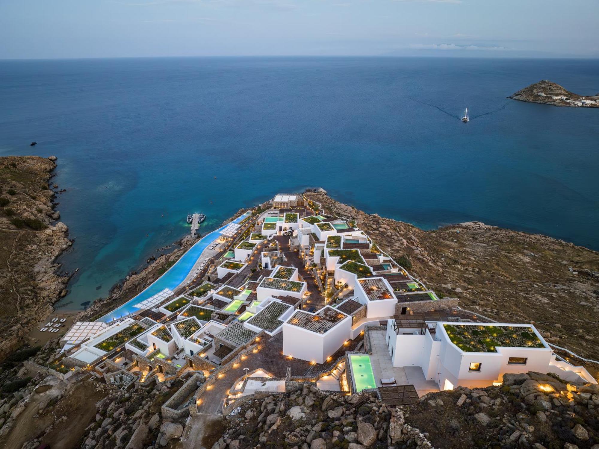 Cali Mykonos Hotell Kalafatis Eksteriør bilde