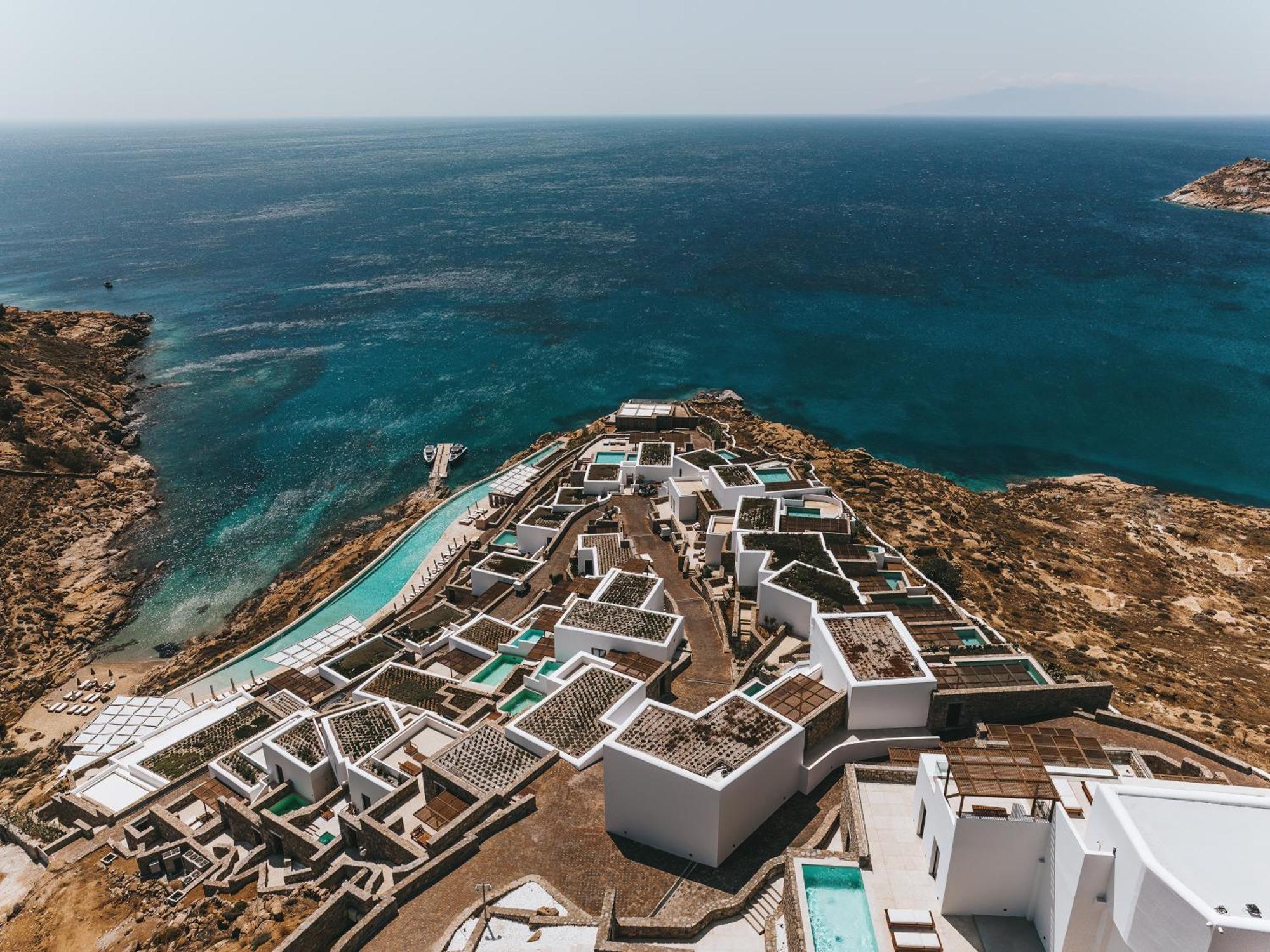 Cali Mykonos Hotell Kalafatis Eksteriør bilde