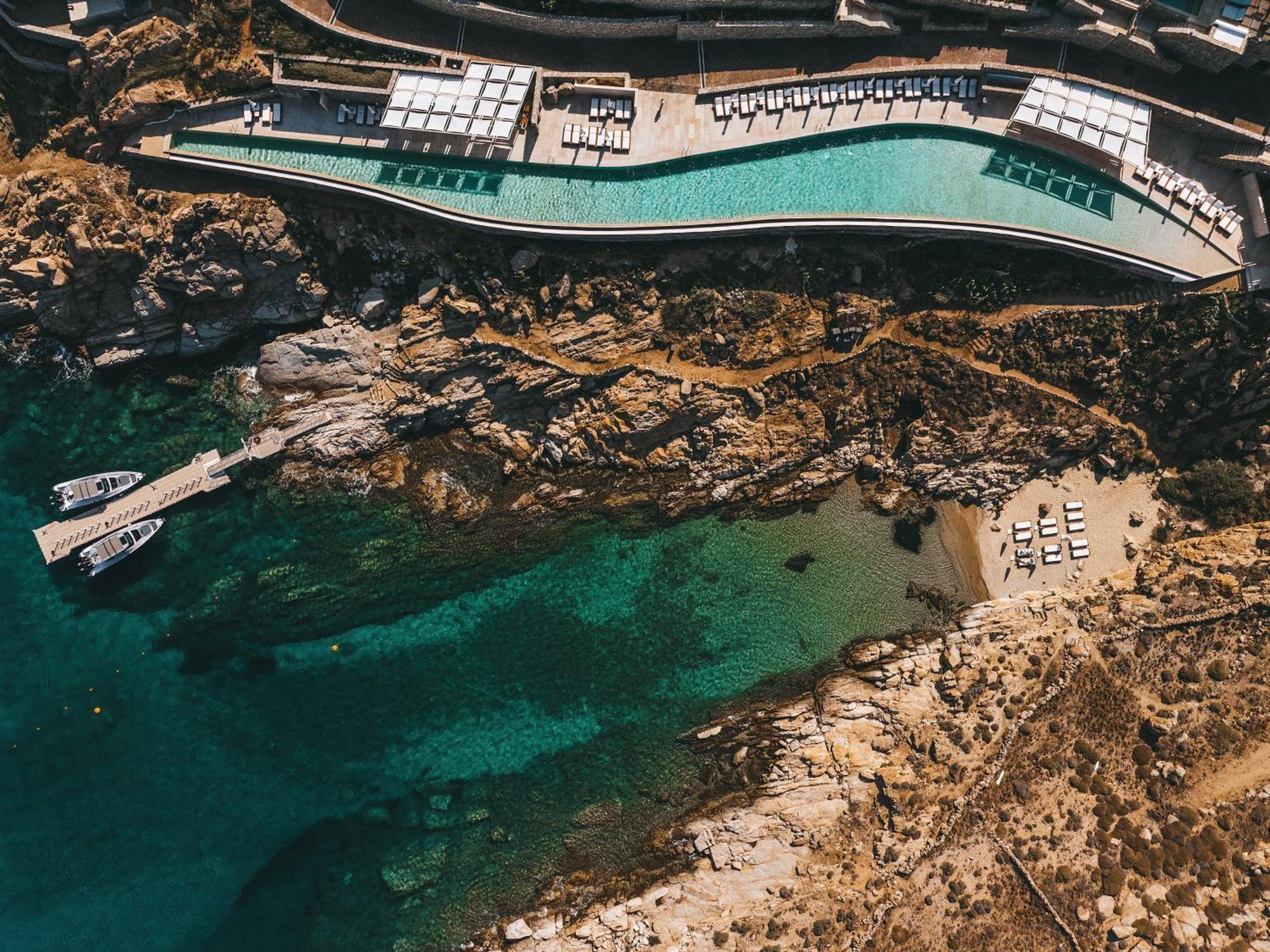 Cali Mykonos Hotell Kalafatis Eksteriør bilde