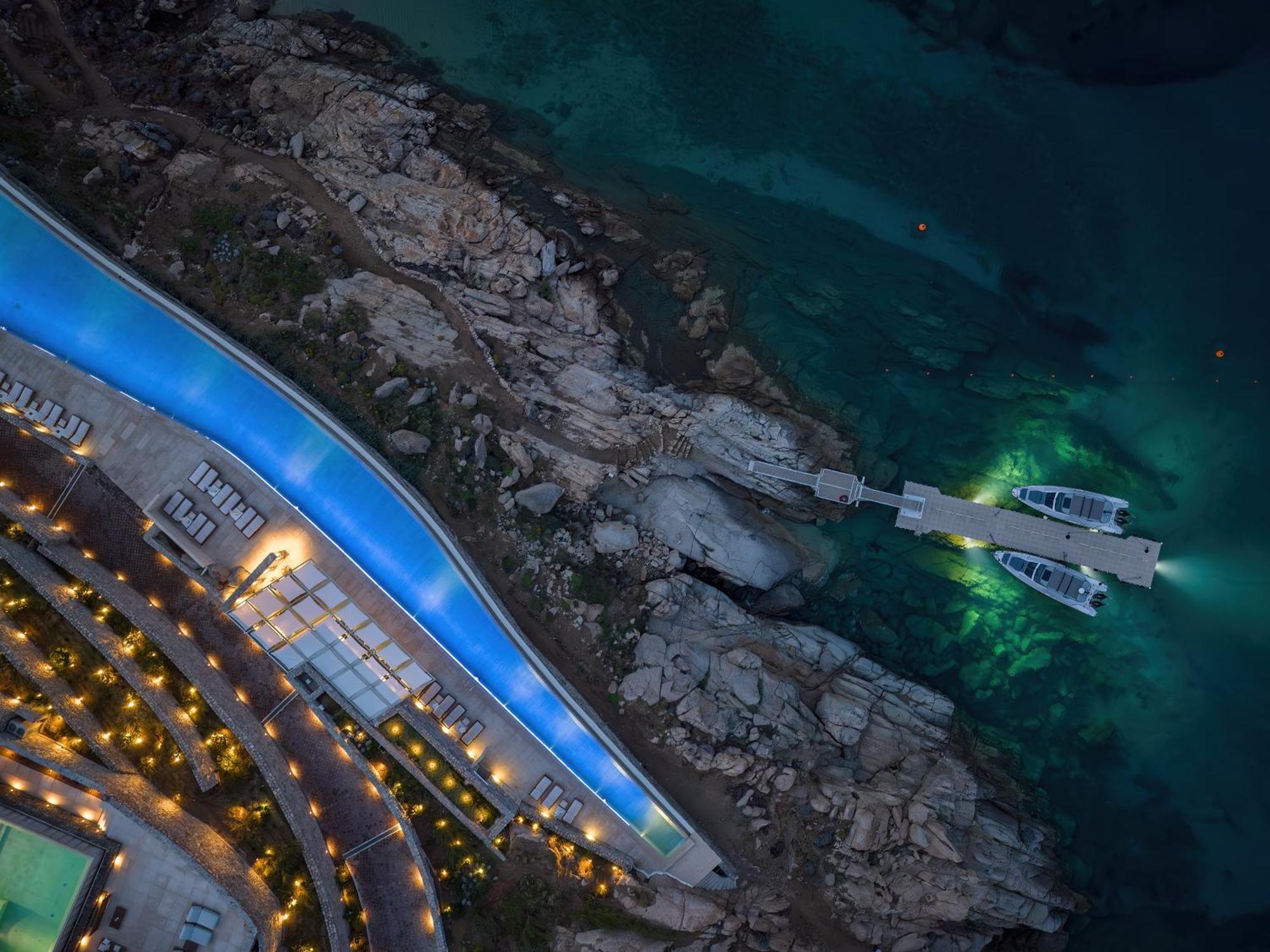 Cali Mykonos Hotell Kalafatis Eksteriør bilde