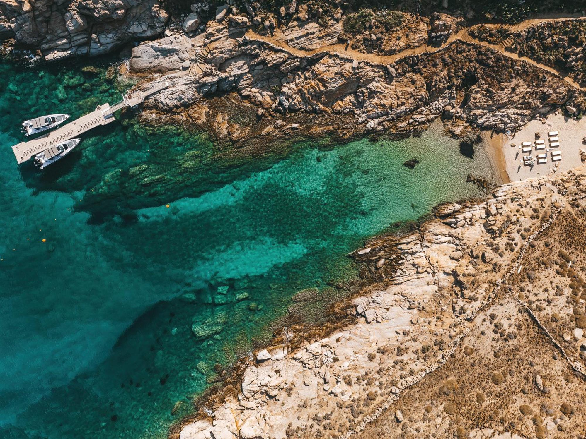 Cali Mykonos Hotell Kalafatis Eksteriør bilde