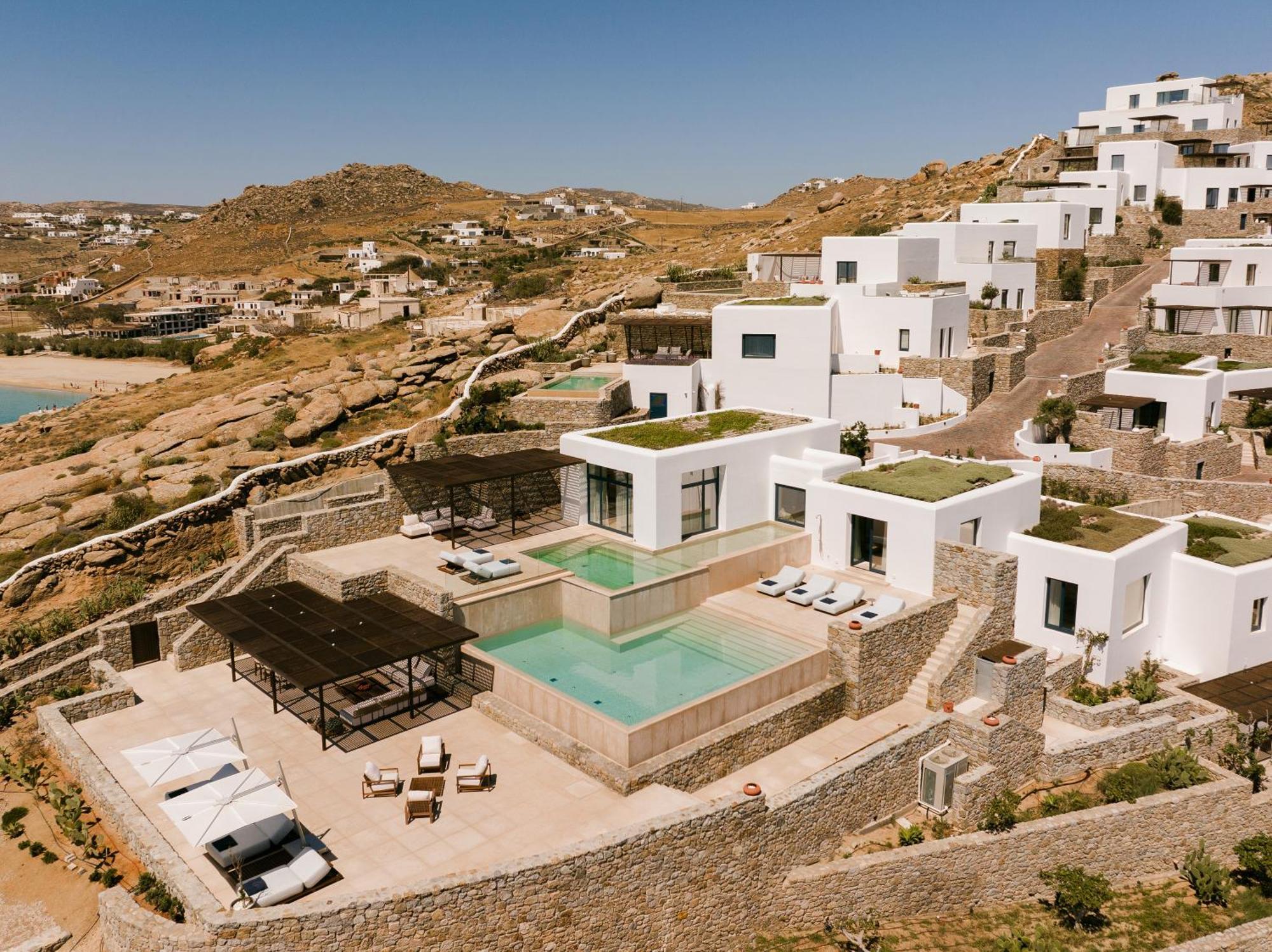 Cali Mykonos Hotell Kalafatis Eksteriør bilde