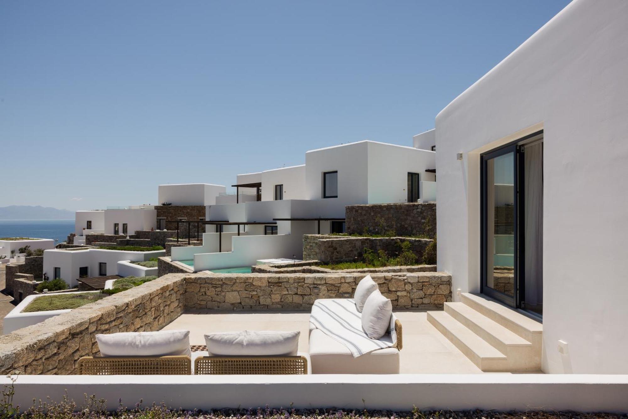 Cali Mykonos Hotell Kalafatis Eksteriør bilde