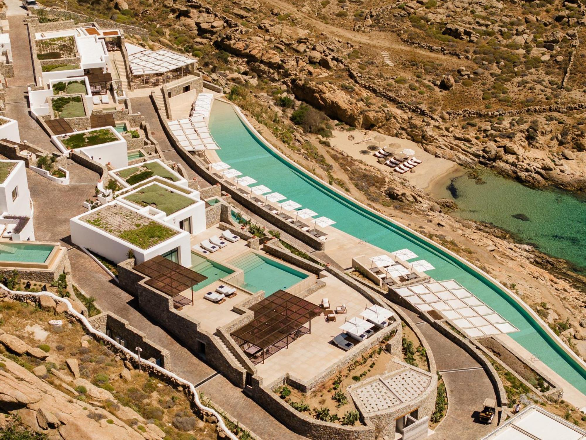 Cali Mykonos Hotell Kalafatis Eksteriør bilde