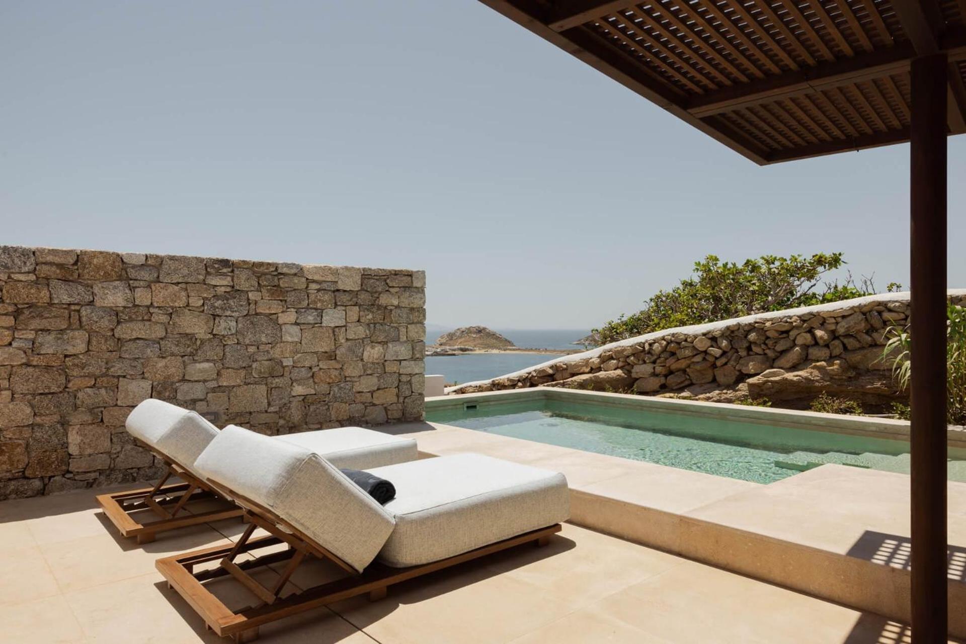 Cali Mykonos Hotell Kalafatis Eksteriør bilde