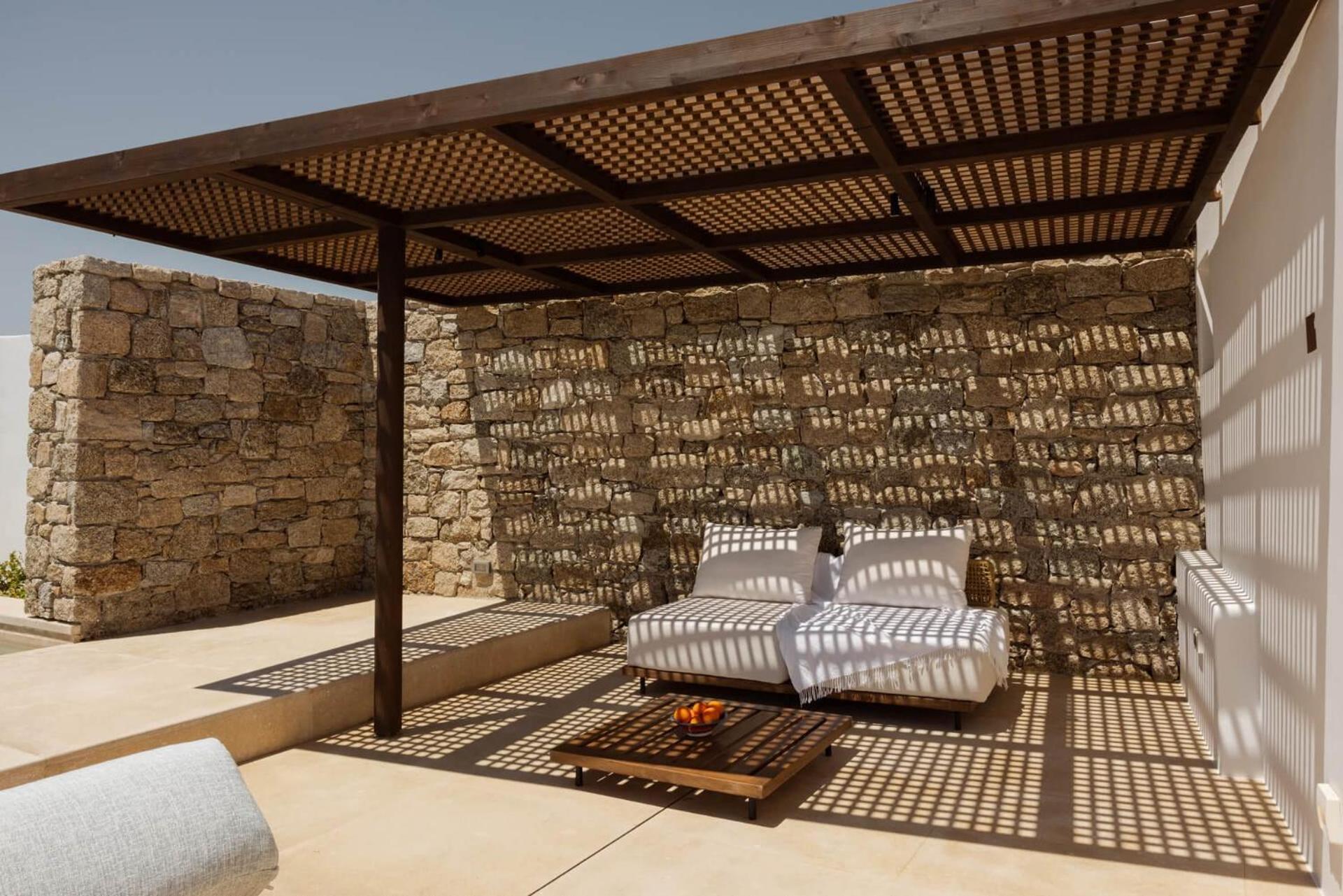 Cali Mykonos Hotell Kalafatis Eksteriør bilde
