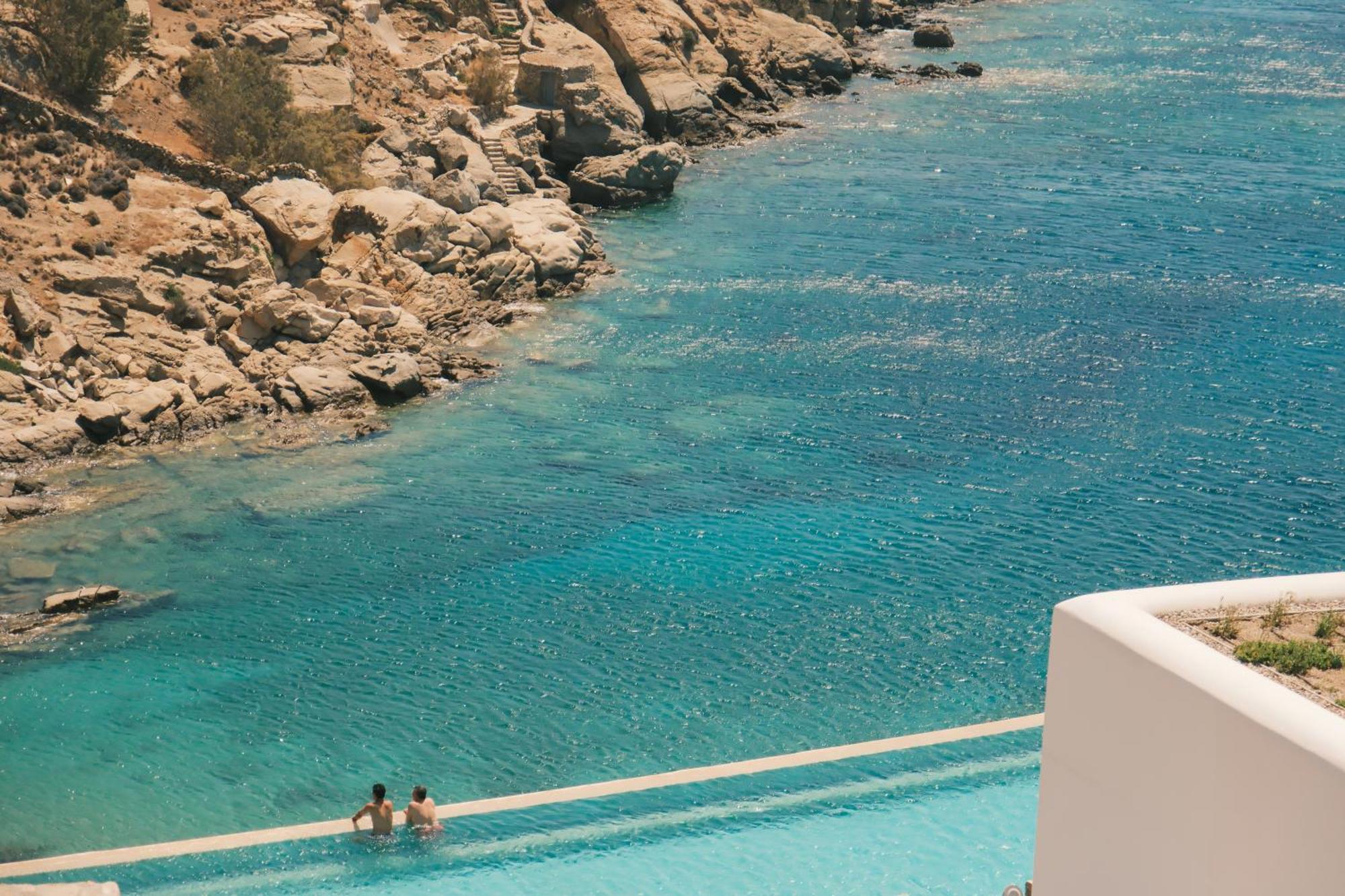 Cali Mykonos Hotell Kalafatis Eksteriør bilde