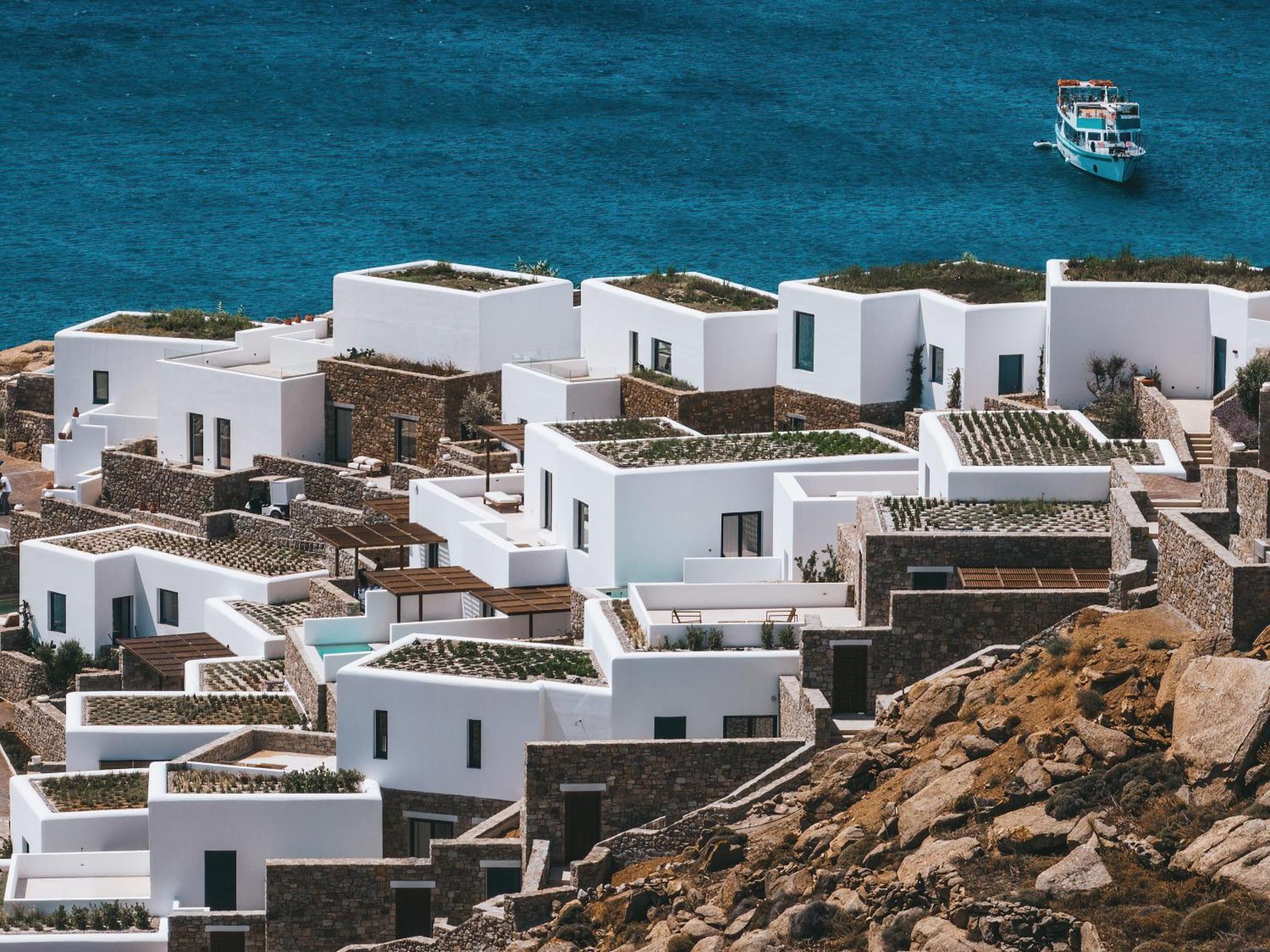 Cali Mykonos Hotell Kalafatis Eksteriør bilde
